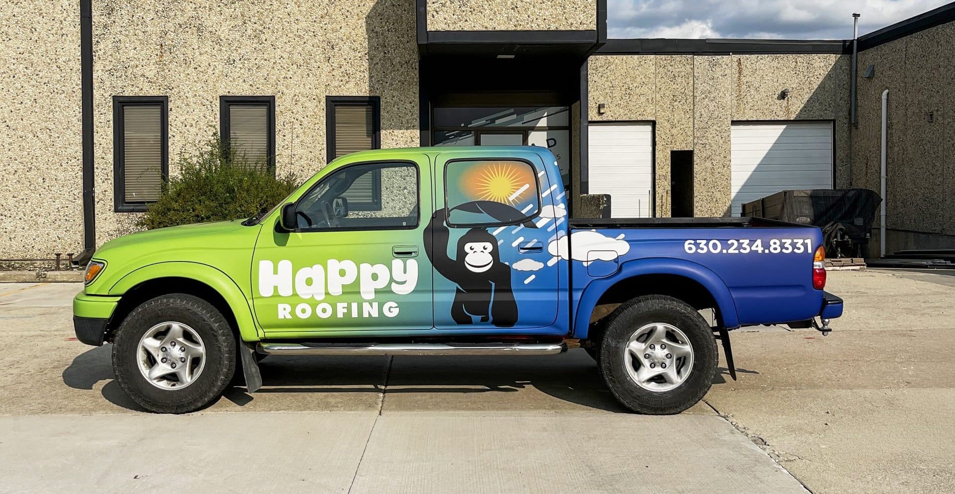 Happy Roofing - hover