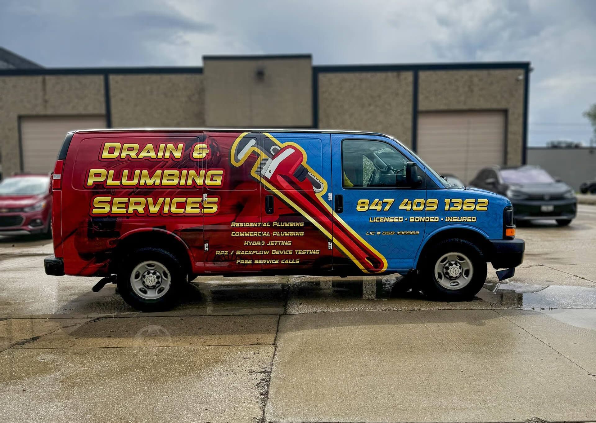 ROI of Commercial Vehicle Wraps for Chicago Plumbers